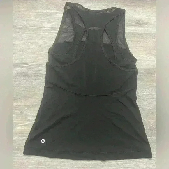 Lululemon Home Stretch Tank~ Black ~ size 4 - Picture 9 of 10